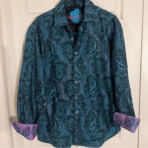 Robert Graham long sleeve shirt size L
